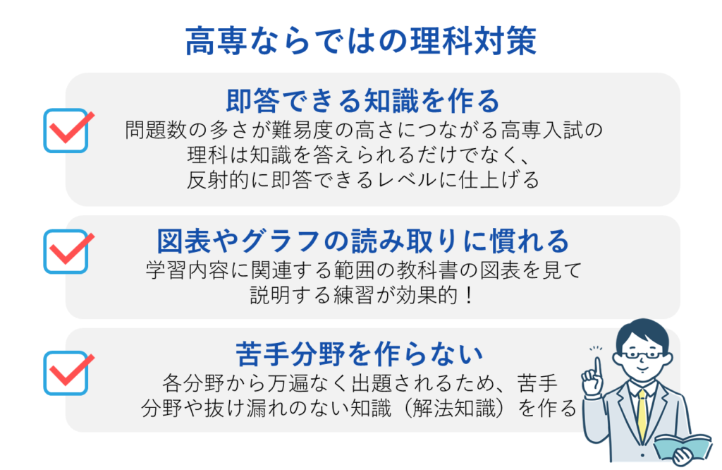 高専ならではの理科対策